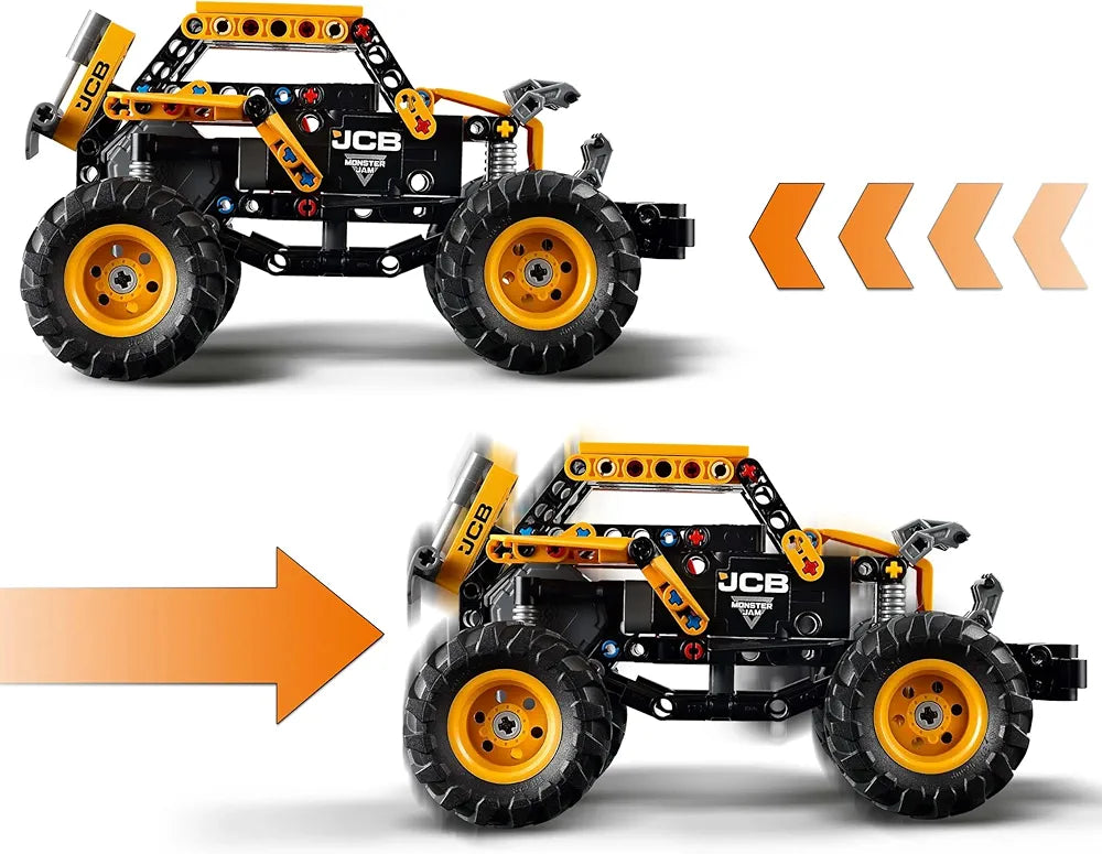 Lego Technic Monster Jam DIGatron Pull-Back Truck Toy 42199 Building Blocks Toys for 7+ Gift for Boys and Girls