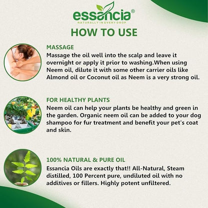 Essancia Neem Carrier Oil - 200 ml
