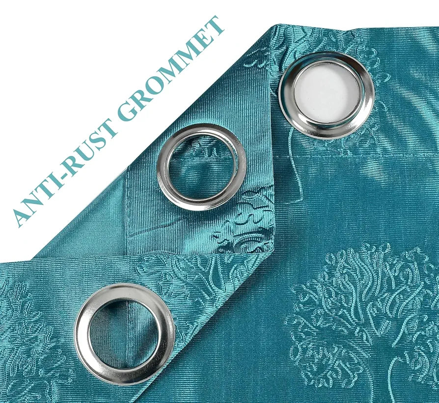 Fresh From Loom Grommet Curtains For Door 9 Feet Long Latest Big Window Curtain Premium Polyester Punch Parda