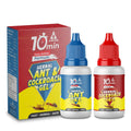 Amish Combo Pack of Eco- Friendly Ant Gel 20g with Amish-C Cockroach Gel 20g for Home Kitchen Ants & Cockroach | Instant Results for Insect Control