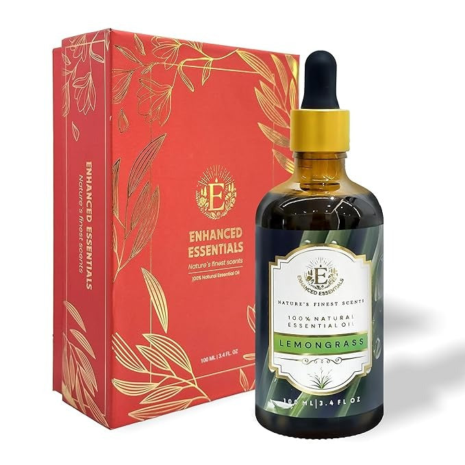 Enhanced Essentials Luxurious Lemongrass Essential Oil - 100 ml
