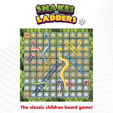 Funskool Games Snakes & Ladders The classic children board game
