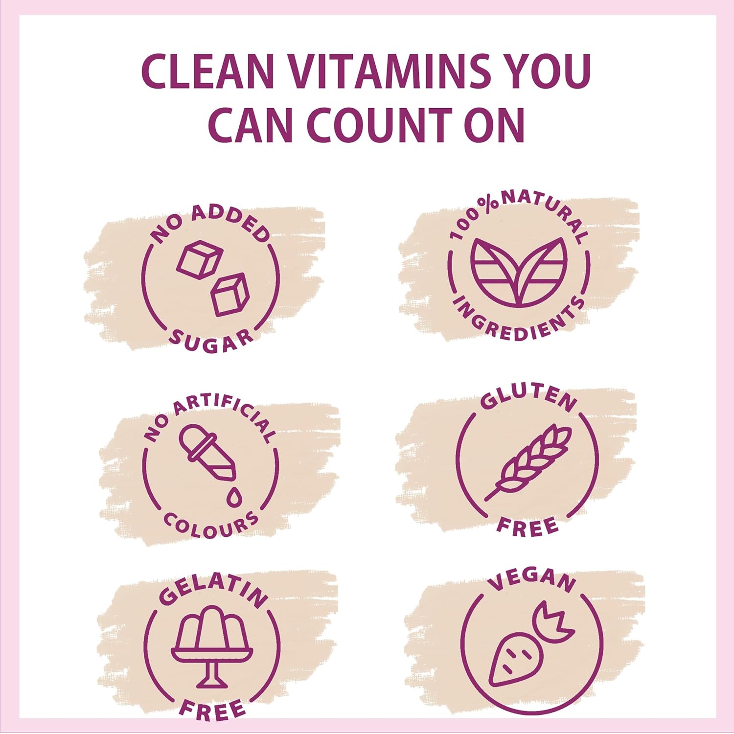 Vedamins Biotin Gummies for Hair, Skin & Nails I No Added Sugar I Hair Gummies for Women & Men - 30 Gummies | Pack of 2