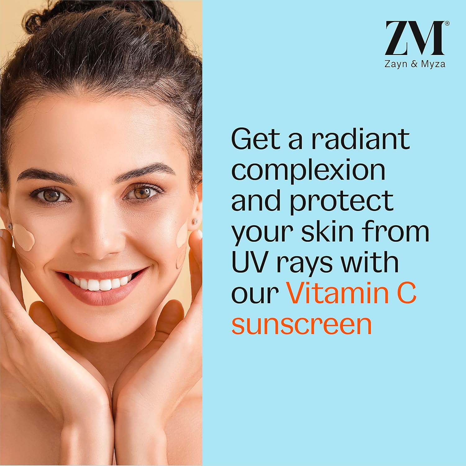 ZM Zayn & Myza Vitamin C UV Expert Hydrating Gel Sunscreen - 100 gms
