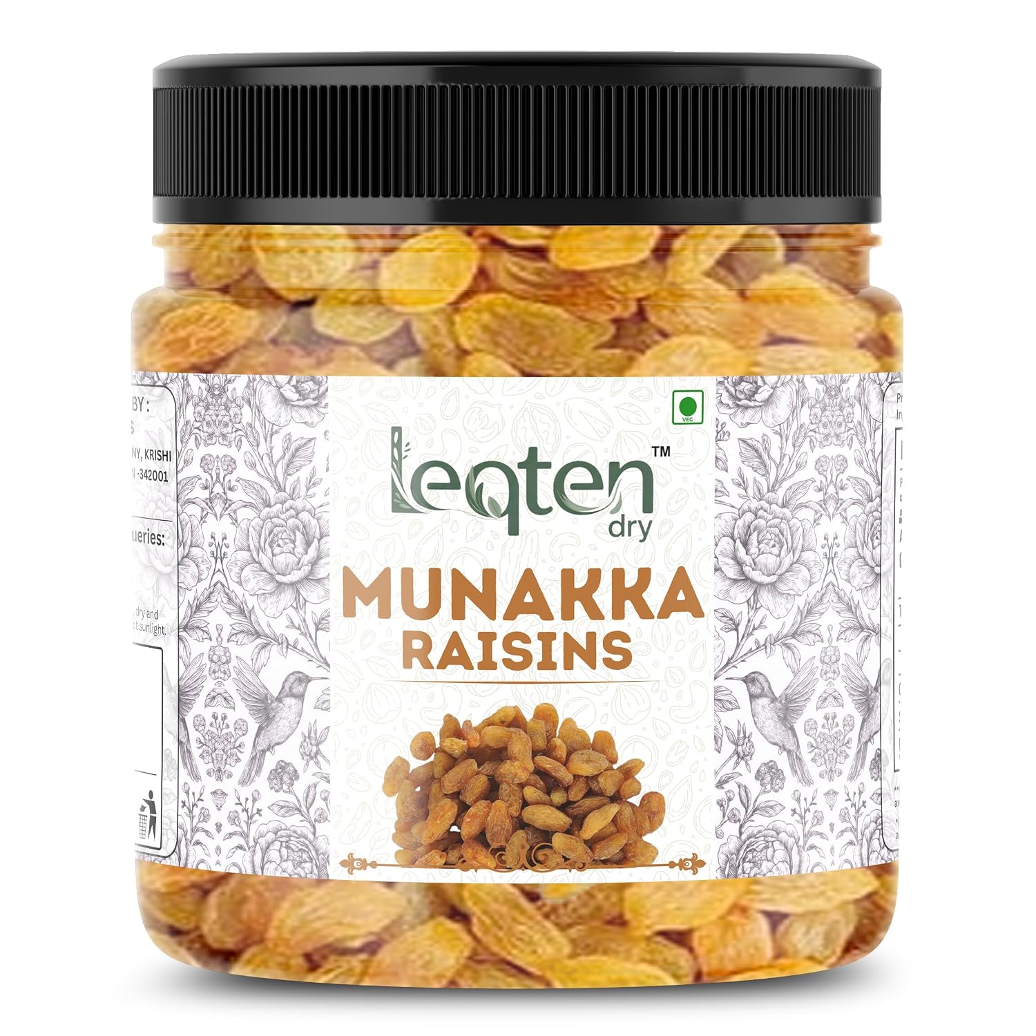 LEQTEN DRY Afghani Munakka 250g | Abjosh Raisin | Dry Fruits and Nuts | Natural Kishmish | Grocery Items | High Antioxidants Fresh
