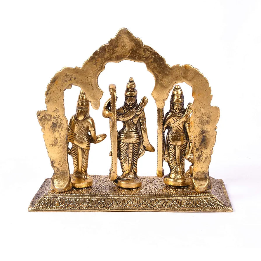 Jaipur Ace Metal Ram Darbar Murti Lord Ram Sita Laxman Hanuman Idol
