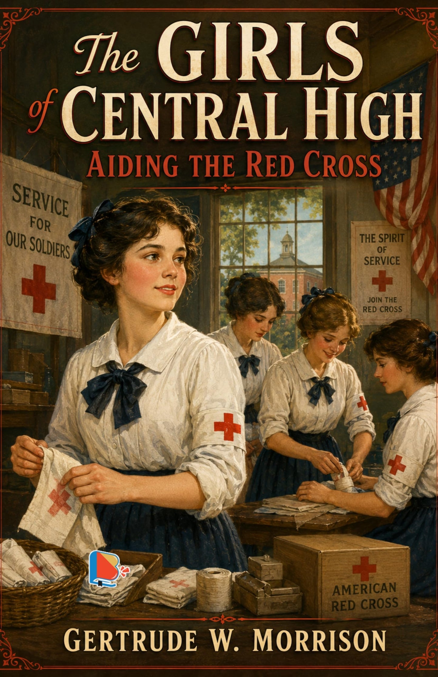 The Girls of Central High Aiding the Red Cross - Gertrude W. Morrison