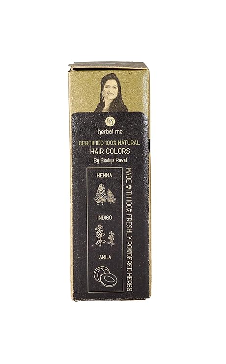 Herbal Me Soft Black Natural Hair Color - 200 gms