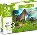 Hello Friend Dinosaur Jigsaw Puzzles 500-Piece for Kids and Childrens – Wild Animal, Gifts, Fun and Creative Game - Ages 6+