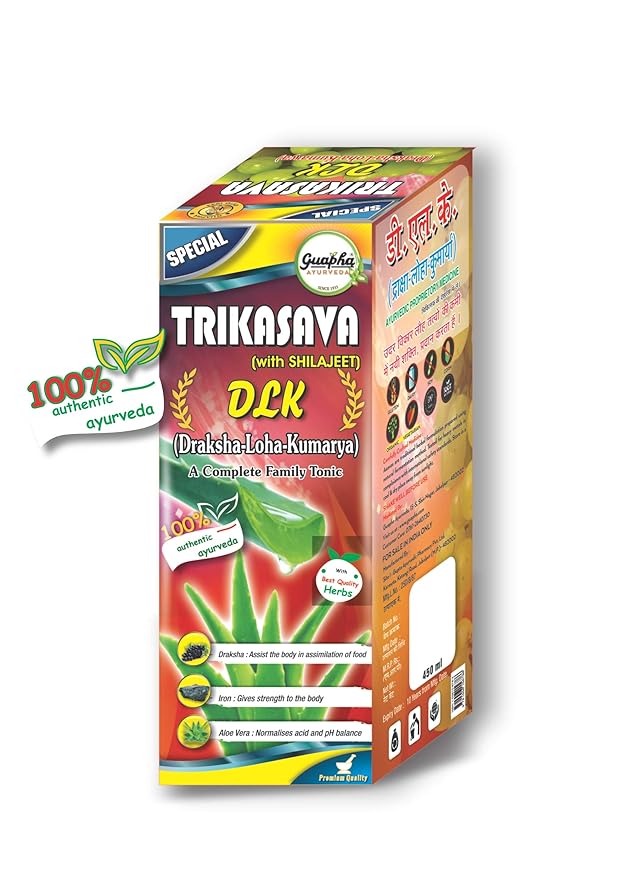 Guapha Trikasava With Sj And Ashwagandha - 450 ml