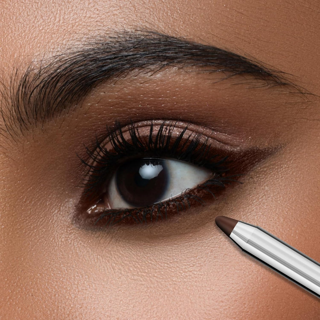 RENEE Midnight Kohl Pencil- Brown | Waterproof, Smudge-proof Kajal With Sharpener | Matte Finish, Long-lasting Upto 24 Hours | One-swipe Application With Vitamin E | 1.5 g