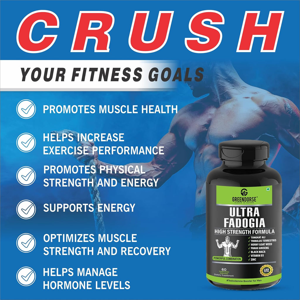 GREENDORSE EPICATECHIN- 99% Purity Workout Capsules | Lean Muscle Growth, Myostatin Inhibitor, Nitric Oxide Booster, Improved blood flow & cognitive functions | Lab tested- 60 Veg capsules
