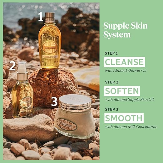 L'Occitane Cleansing & Softening Almond Shower Oil - 75 ml