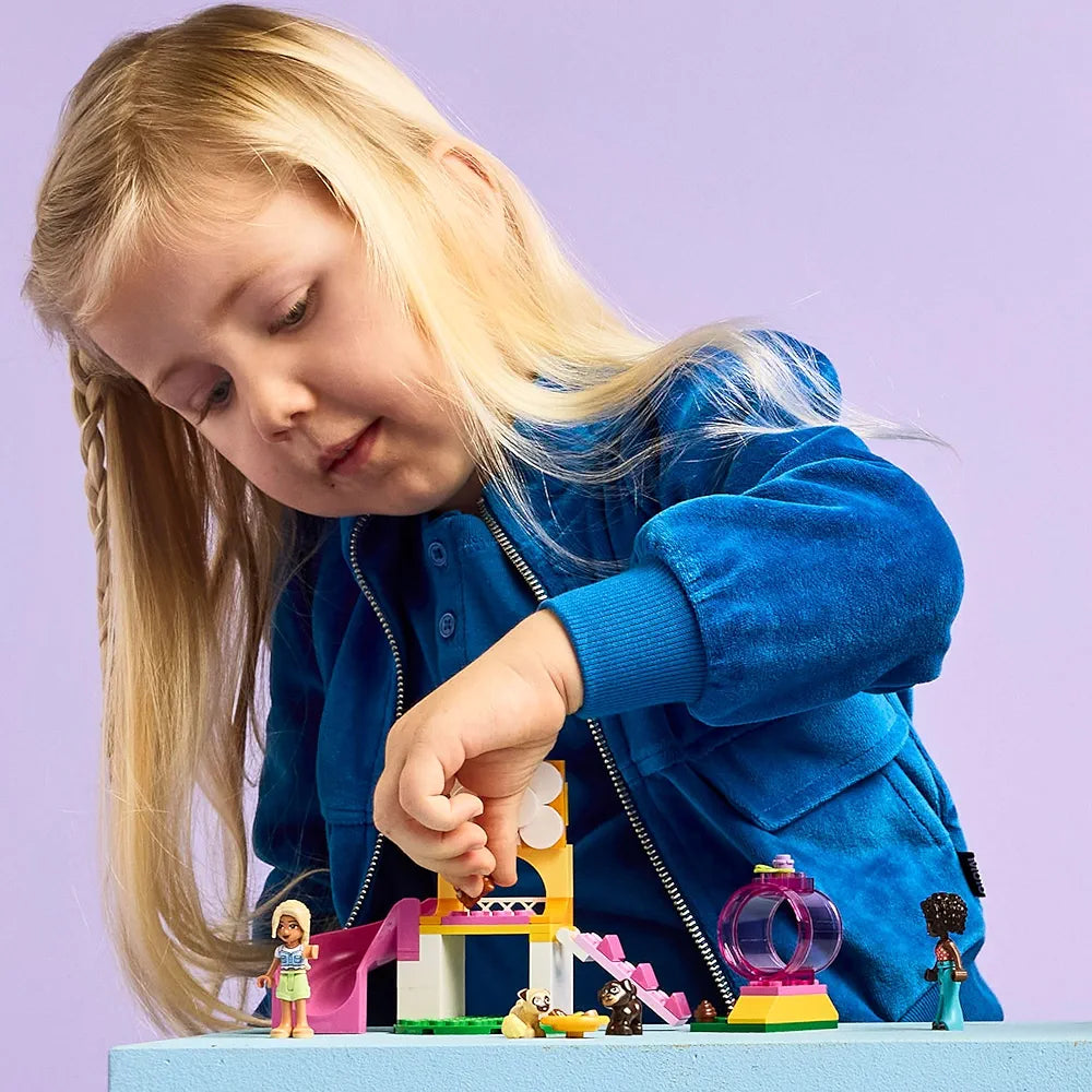 Lego Friends Puppy Playground Building Kit Dog Toy for Pretend Play 42665 Building Blocks Toys for 4+ Gift for Boys and Girls