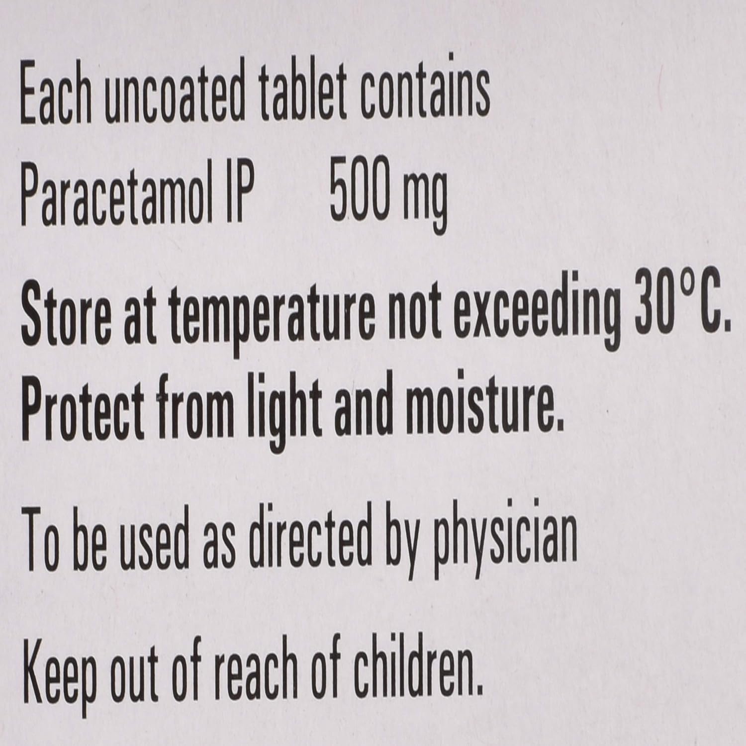 Calpol 500 - Strip of 15 Tablets