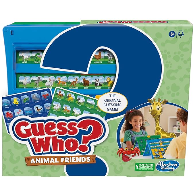 Hasbro Gaming Guess Who Board Game for Kids Ages 6+