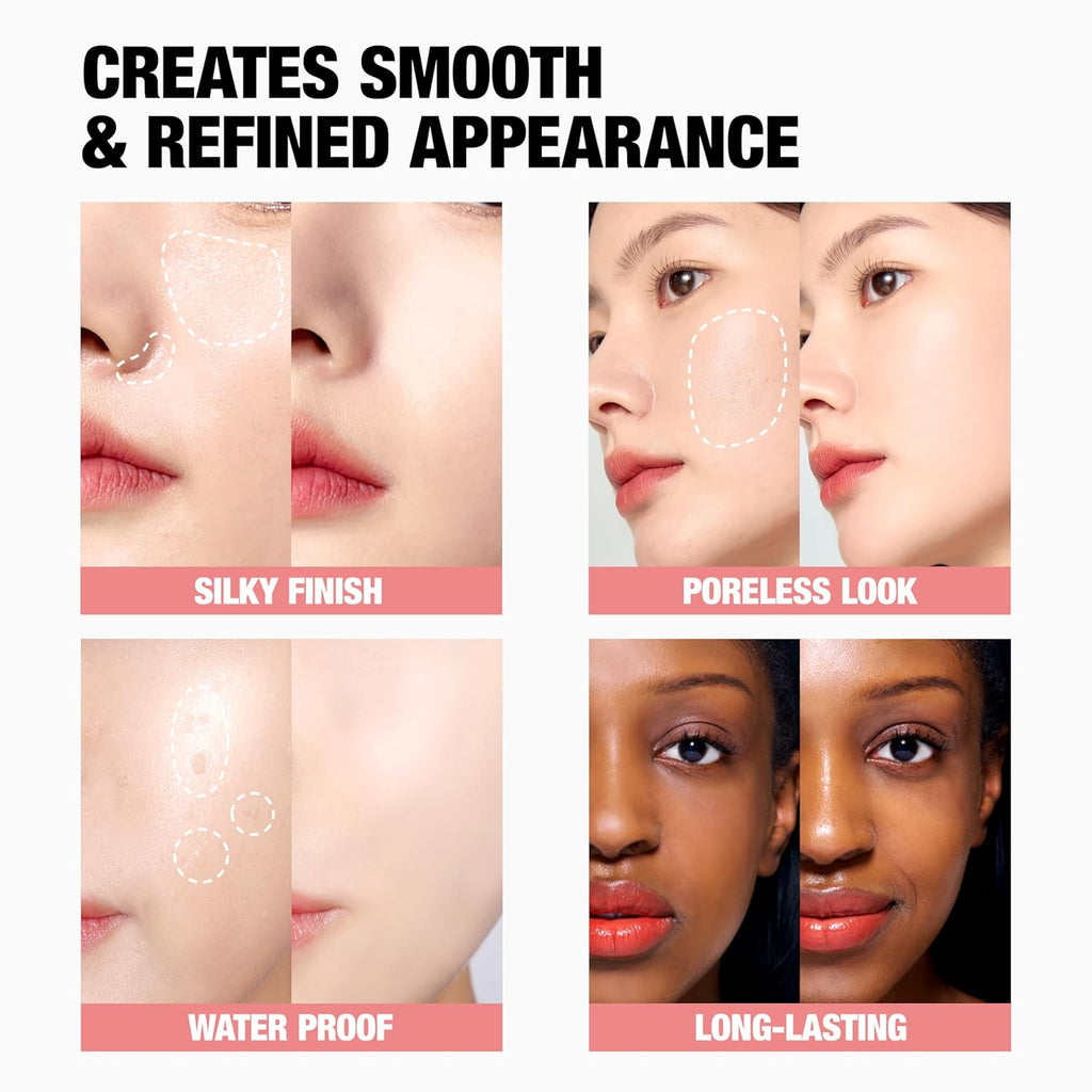 TFIT Delicate Silk Veil Art Primer - Korean Makeup, Poreless Matte Makeup Primer for Oily Skin (Lightweight, Hydrating), Blurring Pore Filler, Smooths fine linesï¼ŒLong-Lasting Blur Effect, 1.01FL. Oz.