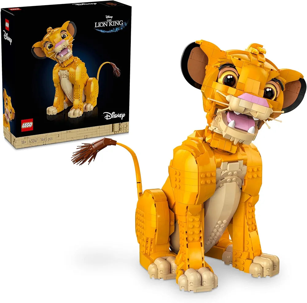 Lego ǀ Disney Young Simba The Lion King Building Set 43247 Building Blocks for 18+ Gift