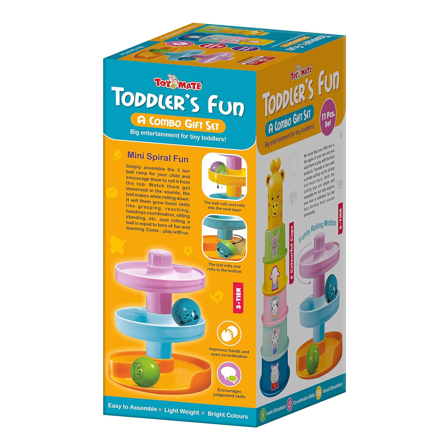 Toymate Toddler’s Fun Combo Gift Set 11 Pcs Educational Toys