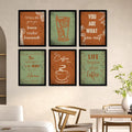 Kotart When Life Gives you Lemons Restaurant Quotes Posters with Frame