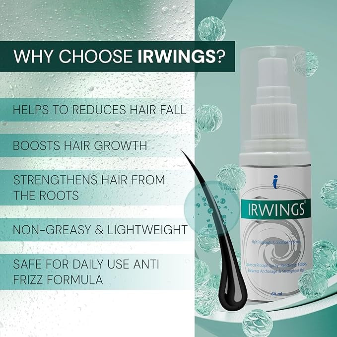 Apple Therapeutics IRWINGS Hair Pro-Growth Hair Serum - 60 ml
