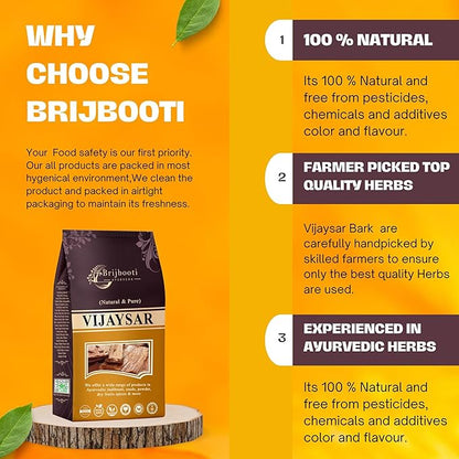 Brijbooti Birju Mahavir Vijaysar Pterocarpus Marsupium Bark