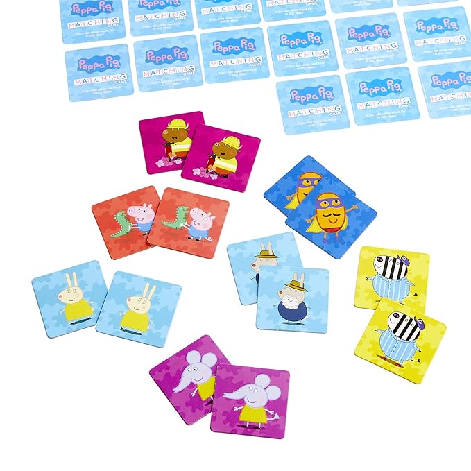 Hasbro Gaming Peppa Pig Matching Game for Kids Ages 3 and Up