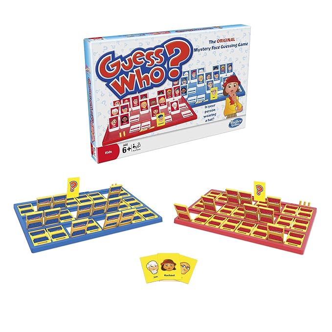 Hasbro Gaming Guess Who Board Game for Kids Ages 6+