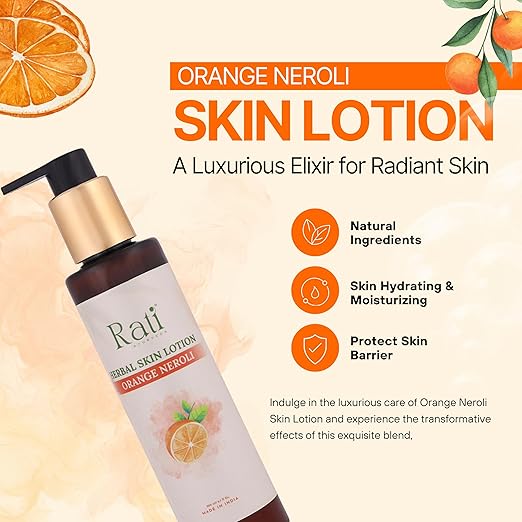 Rati Ayurveda Orange & Neroli Body Lotion - 200 ml