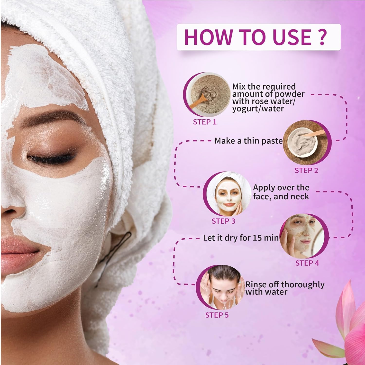 Ayouthveda D-TAN Face Pack Powder for Tan Removal, Prevents Sun Damage & Boosts Skin Health | with Goodness of Papaya, Aloevera & Saffron|For Glowing & Hydrated Skin (10gX8Sachets)(Pack of 1)