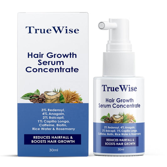 Hair Growth Serum 4% Anagain,3% Redensyl,2% Baicapil,1% Capilia Longa, Caffeine,Biotin & Rice Water With Rosemarry Advanced Hair Growth for Hair Fall Control Hair Serum for Women & Men 30ml