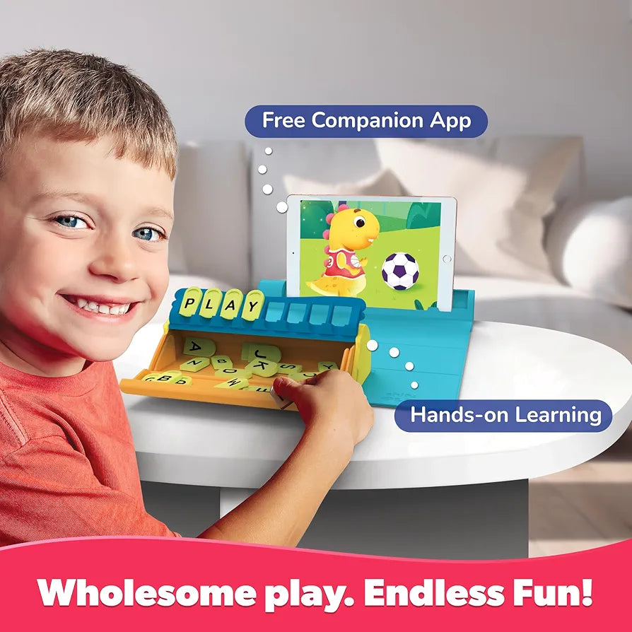 PlayShifu Phonics & Reading Game for Kids Plugo Word Wiz Plugo Letters Tech-Powered Spelling Grammar & Vocabulary Kit Educational Toy & Gift for Boys & Girls Ages 4–10 Fun Learning Game
