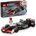 Lego Speed Champions MoneyGram Haas F1 Team VF-24 Race Car Toy Vehicle 77250 Building Blocks Toys for 10+ Gift for Boys and Girls
