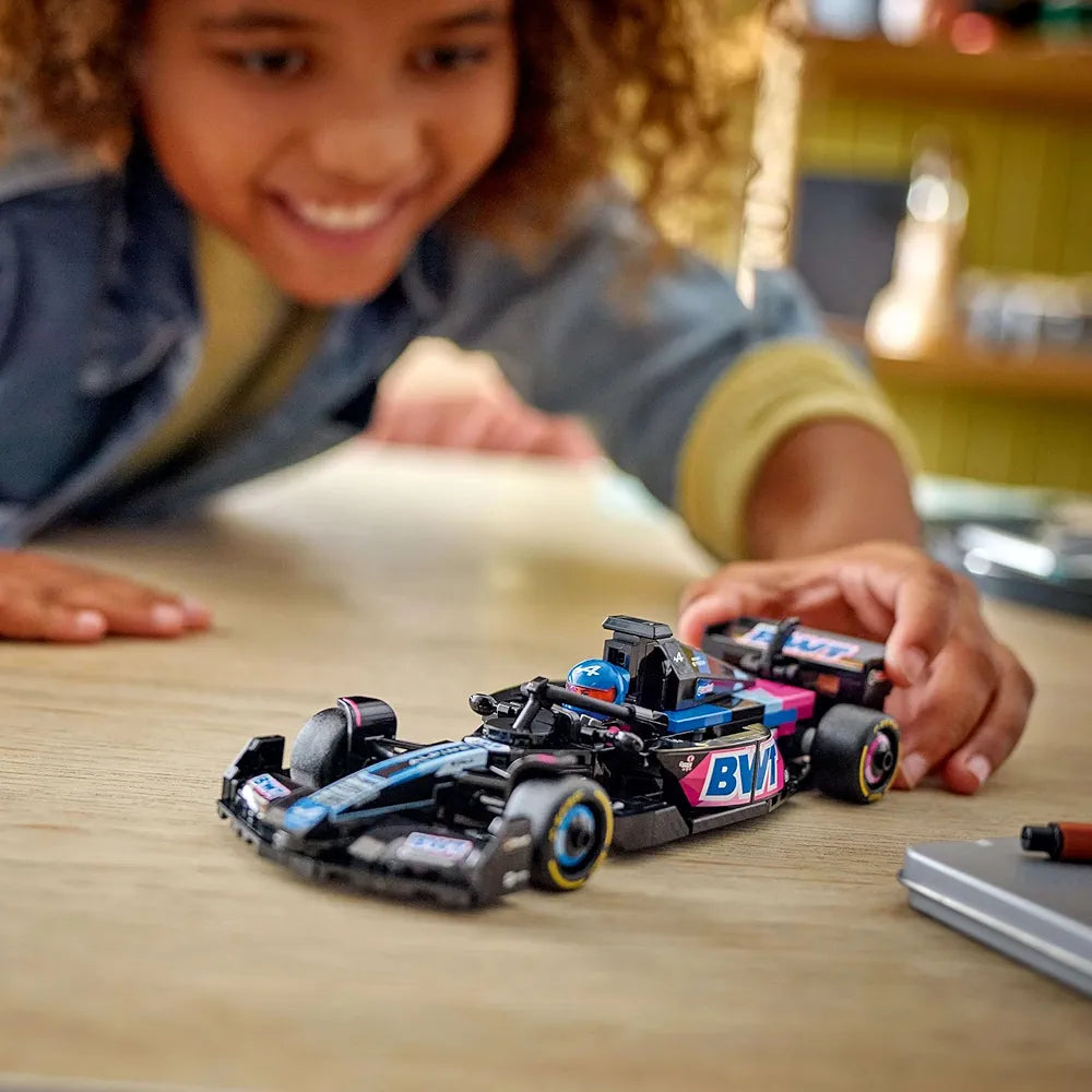 Lego Speed Champions BWT Alpine F1 Team A524 Race Car Toy Vehicle 77248 Building Blocks Toys for 10+ Gift for Boys and Girls