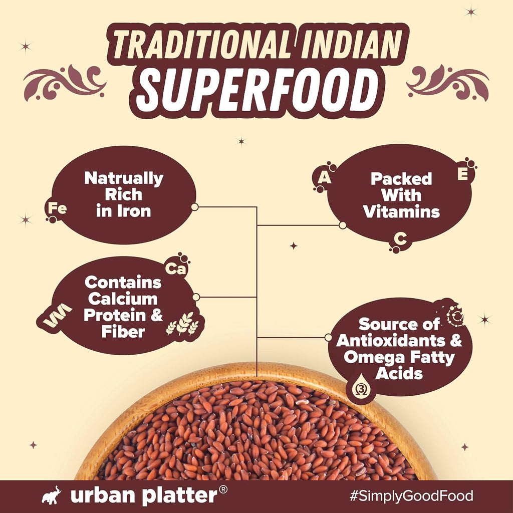 Urban Platter Halim Seeds, 400g (Garden Cress/Aliv Seeds, Protein & Fiber Rich Superfood, Nutrient Dense Seed for Laddoos, Halwa & Traditional Recipes)