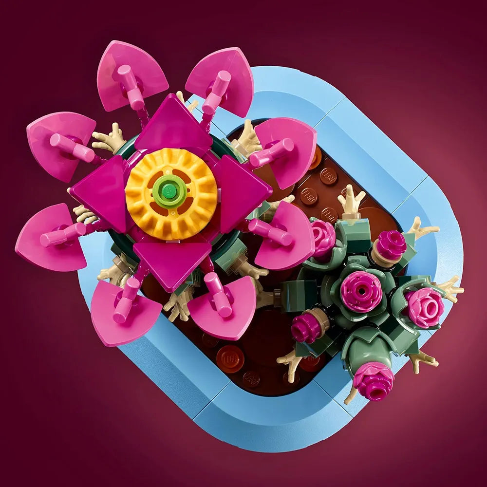 Lego Botanicals Flowering Cactus - Plants Decor - Building Set for Kids Ages 9 and Up - 11509