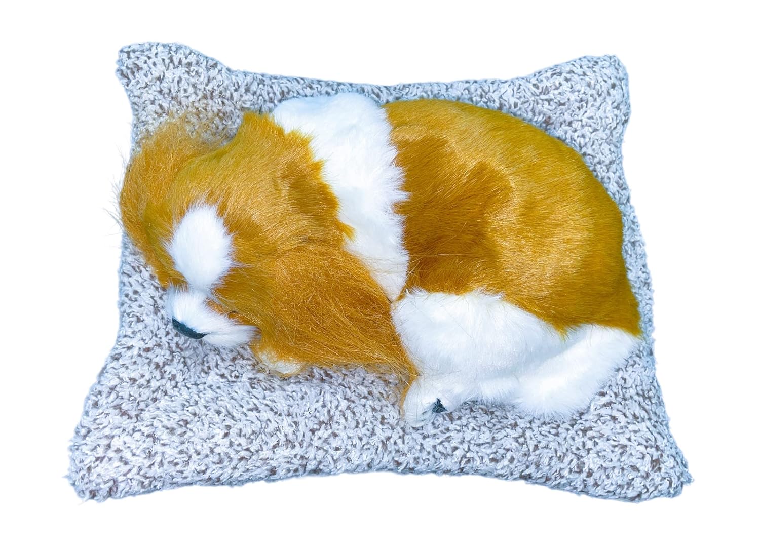 Tickles Lola Sleeping Cat On Carpet Silicone Animal Toy 8 cm