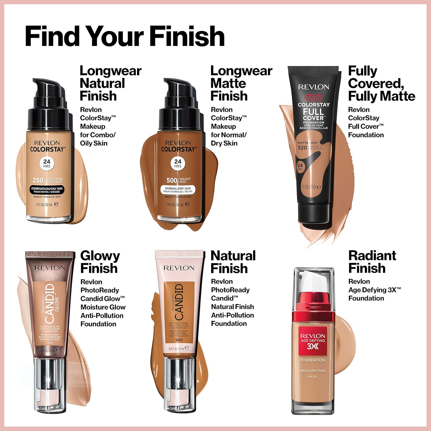 Revlon Liquid Foundation, ColorStay Face Makeup for Normal and Dry Skin, Longwear Full Coverage with Matte Finish, Oil Free, Nude, 30 ml