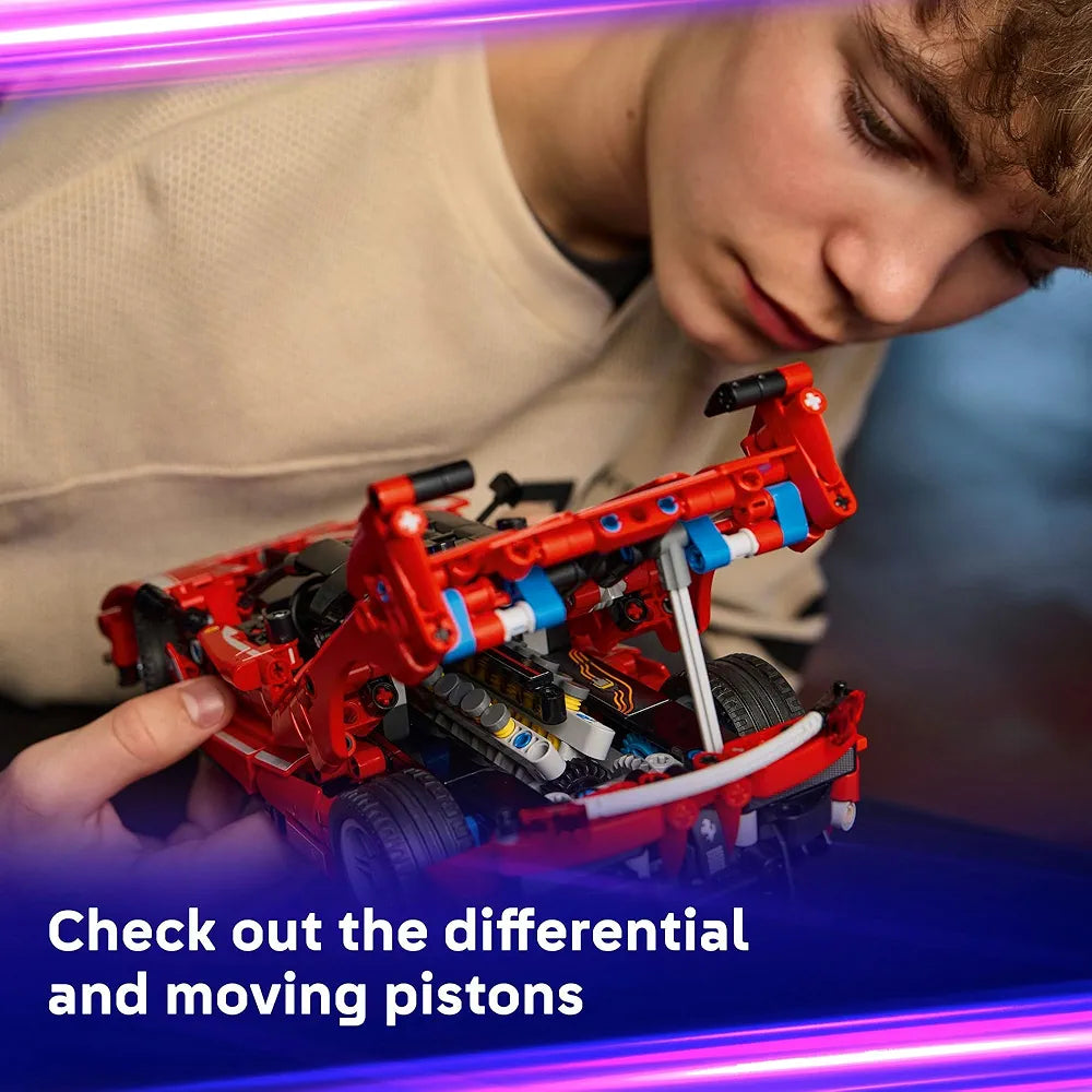 Lego Technic Ferrari FXX K Model Car Kit STEM Building Toy 42212 Building Blocks Toys for 10+ Gift for Boys and Girls