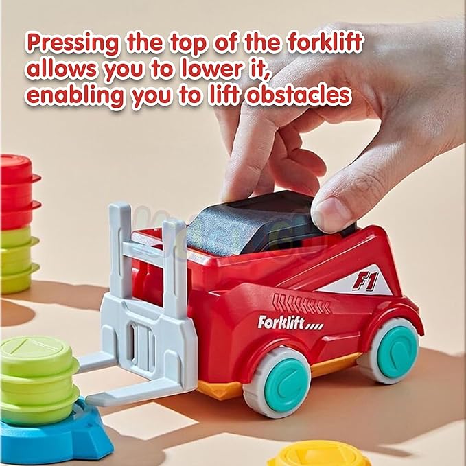 Kidology Engineer Forklift Transport Toy Multicolor