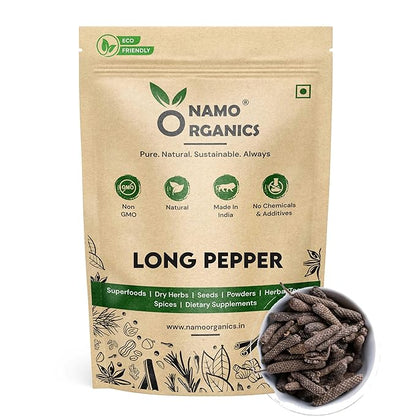Namo Organics Whole Long Pepper