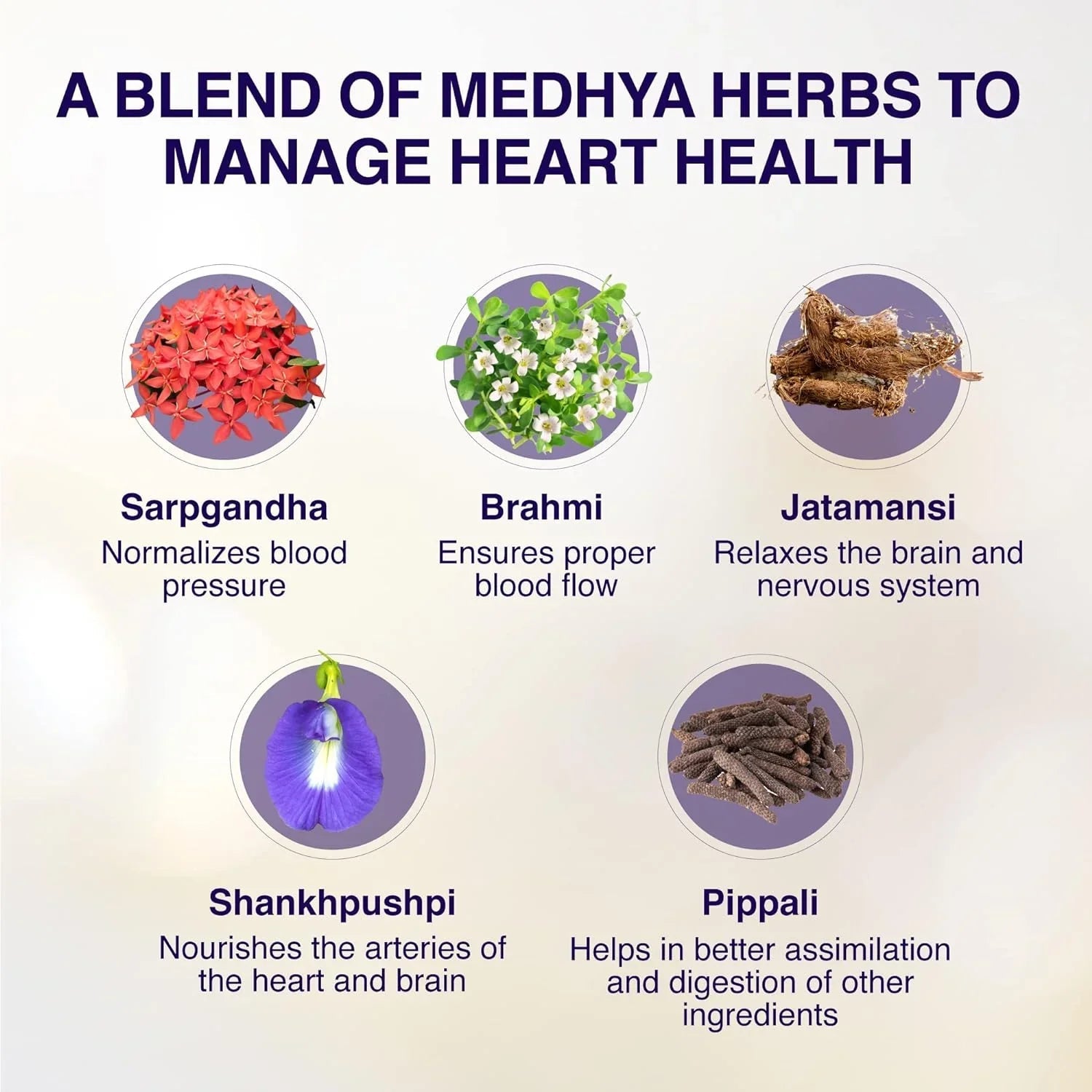 Maharishi Ayurveda Cardimap | Helps Normalises Blood Pressure Naturally | Unique Formulation | Synergy of 5 Herbs | 30 days Pack (60 Tablets)