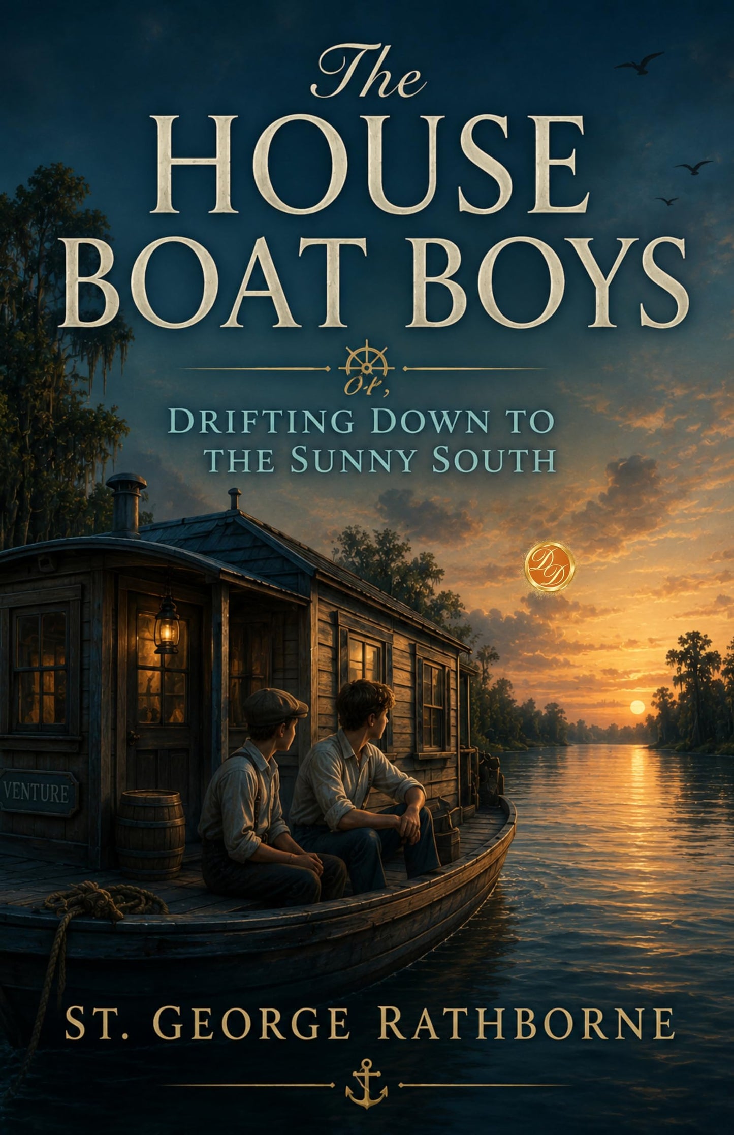 The House Boat Boys or, Drifting Down to the Sunny South - St George Rathborne