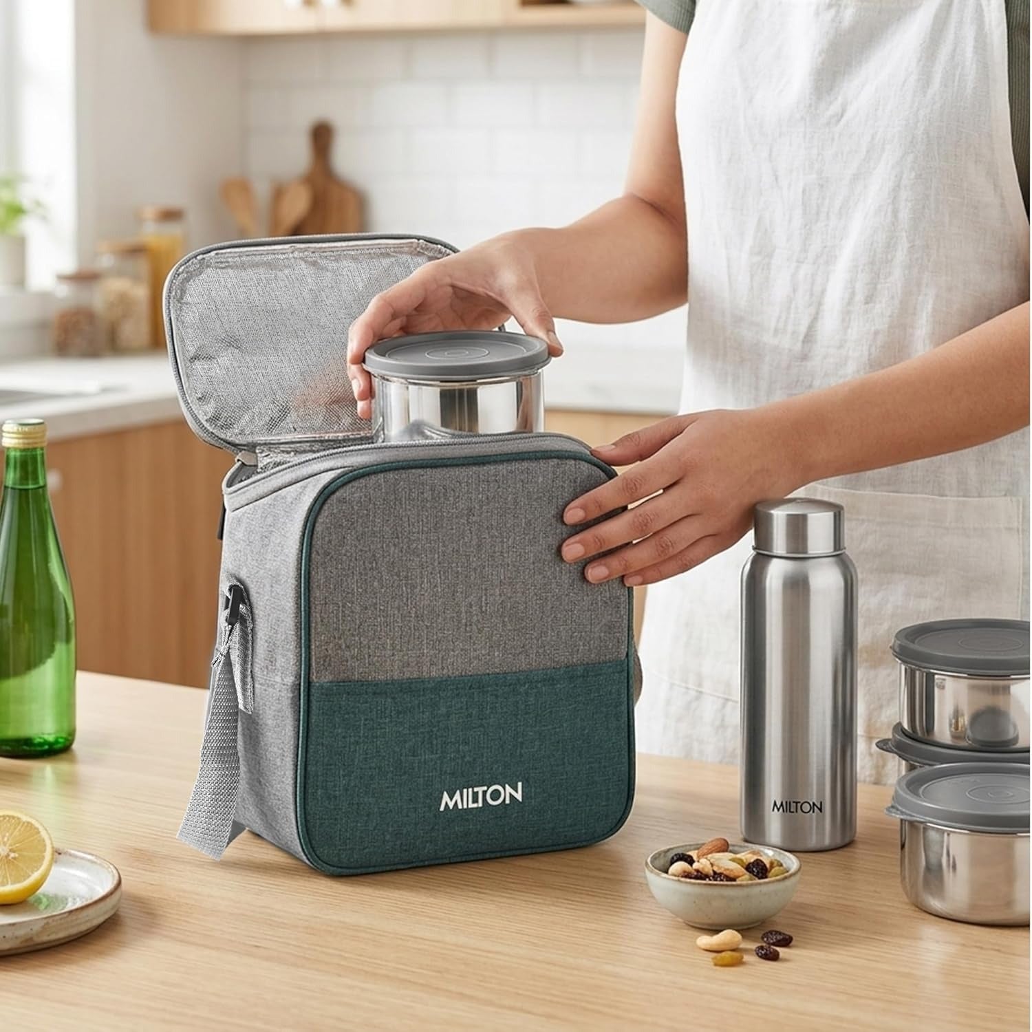 Milton Glossin Lunch Box Combo Set