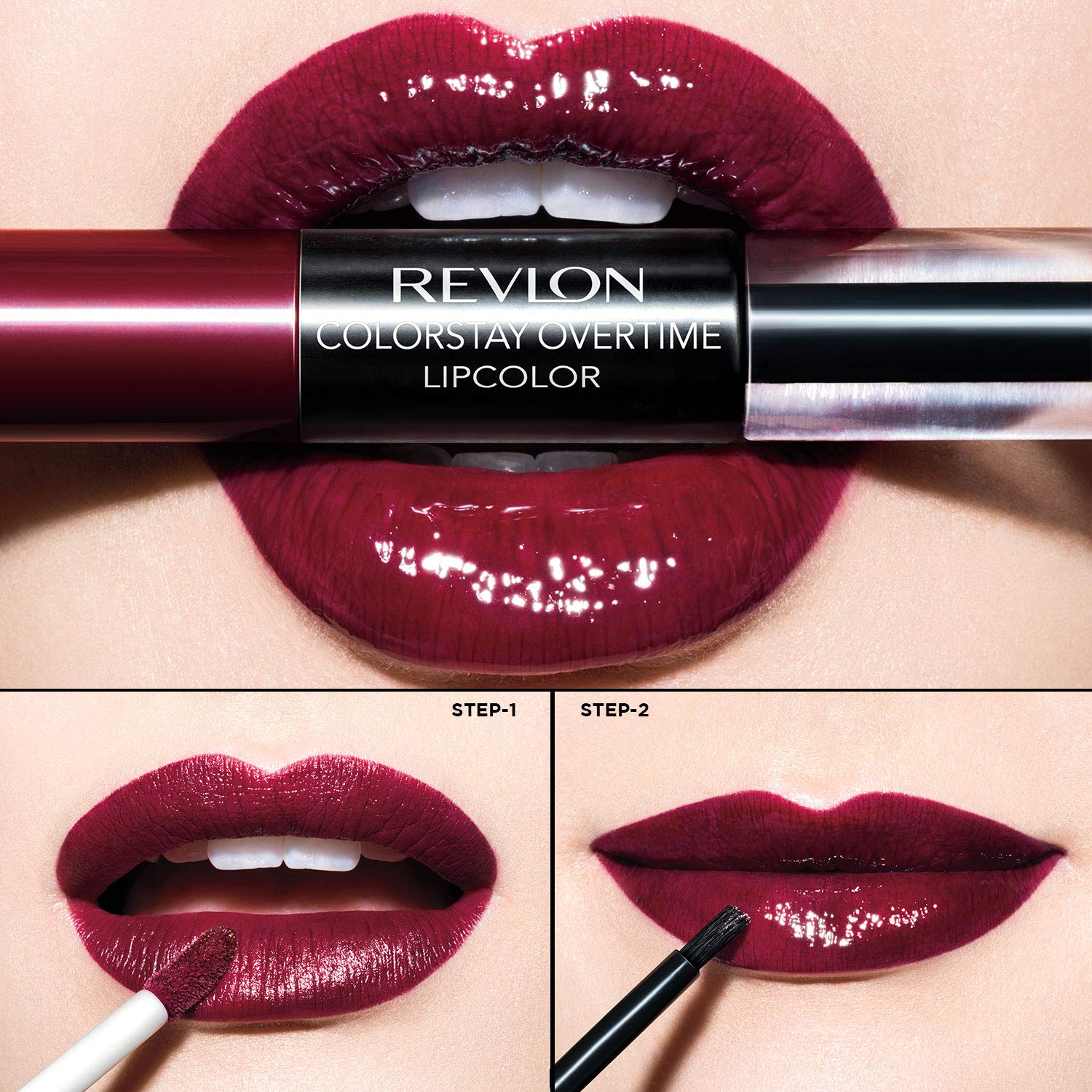 Revlon Colorstay Over Time Lipsticks, Matte Finish - Unending Red, 2ml