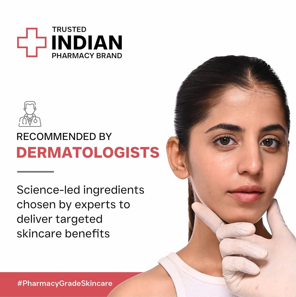 DERMATOUCH Bright & Even Skin Tone Gentle Cleanser | Helps Reduce Dark Spots, Uneven Tone & Dullness | pH 5.5 Balanced | Dermatologist Tested | 50ml