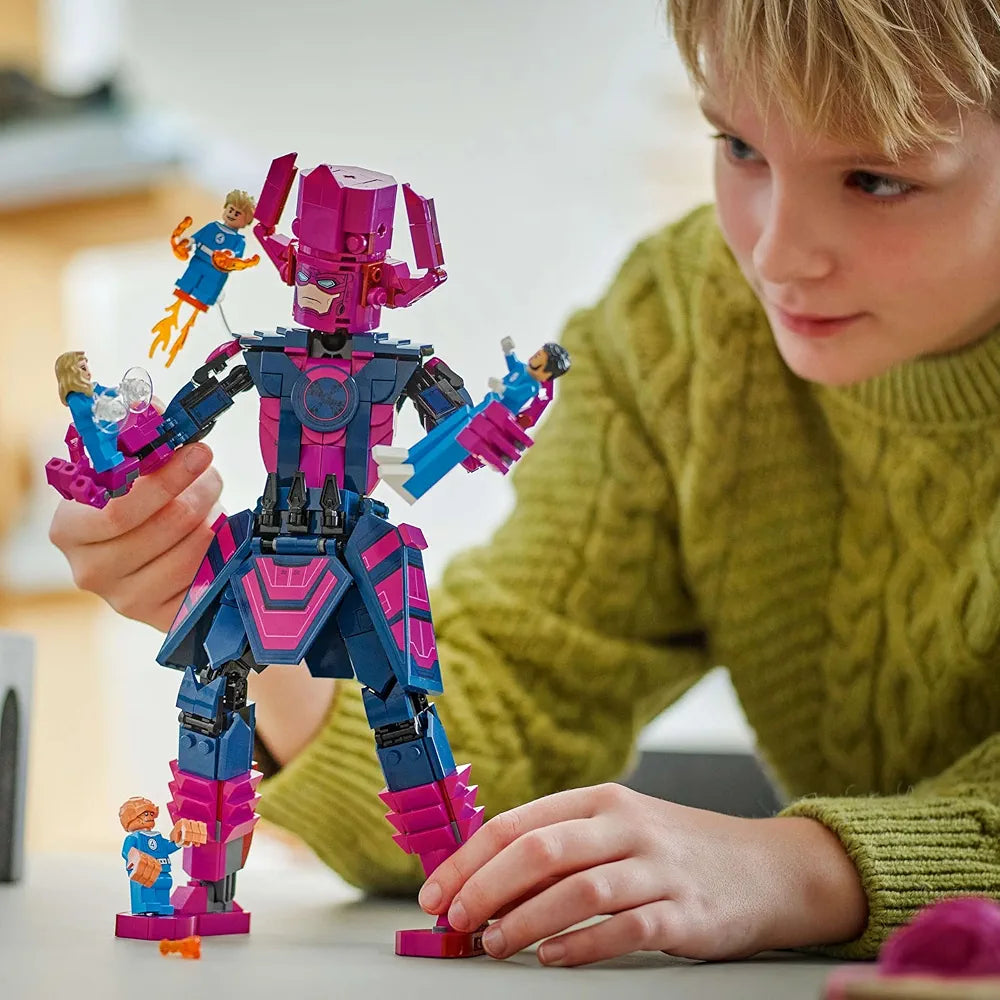 Lego Marvel Fantastic Four vs Galactus Construction Figure 76316 Building Blocks Toys for 9+ Gift for Boys and Girls