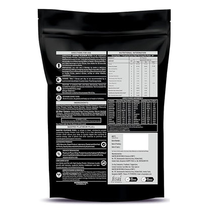 Nakpro Platinum Plus+ Whey Protein Isolate Malai Kulfi Flavour - 1000 gms