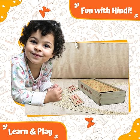 Skillofun Hindi Alphabet Board Game for Kids Alphabets For Kids Learning