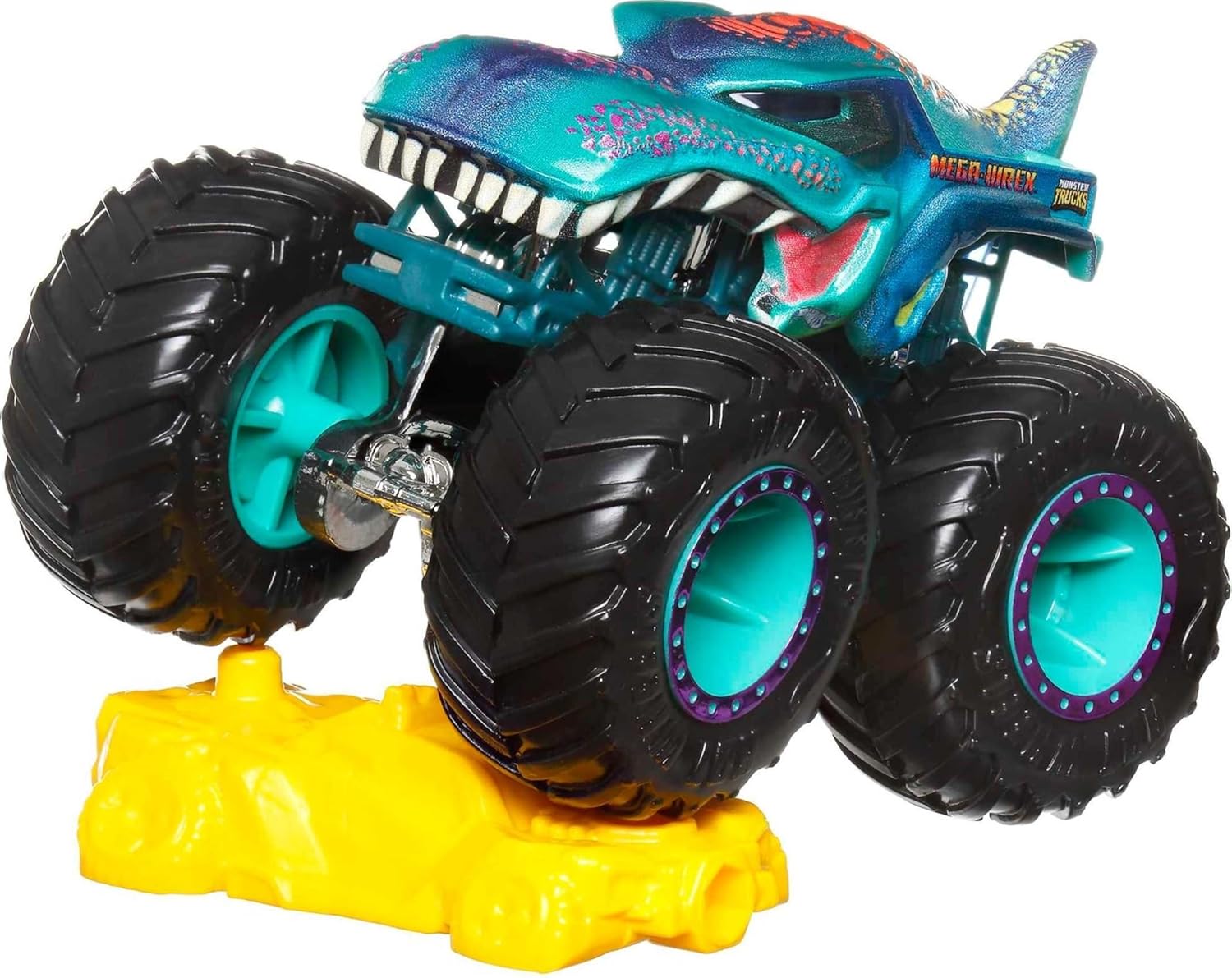 Hot Wheels Monster Truck Assorted Multi Color Plastic Truck